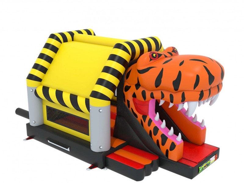 springkasteel dinosaurus T-rex