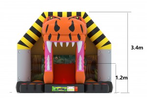 springkasteel dinosaurus T-rex